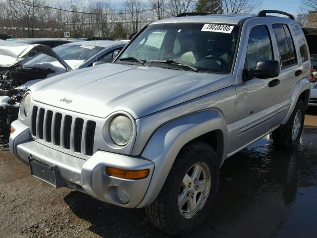 1J4GL58K52W294451 - 2002 JEEP LIBERTY LI SILVER photo 2