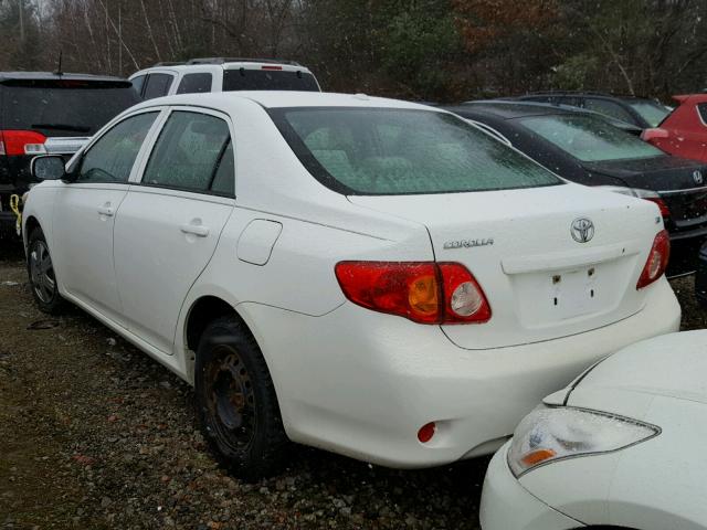 JTDBL40E299093096 - 2009 TOYOTA COROLLA BA WHITE photo 3