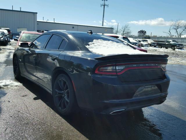 2C3CDXCT8GH118615 - 2016 DODGE CHARGER R/ BLACK photo 3