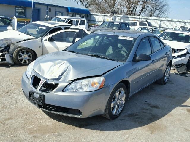 1G2ZH58N574168155 - 2007 PONTIAC G6 GT BLUE photo 2