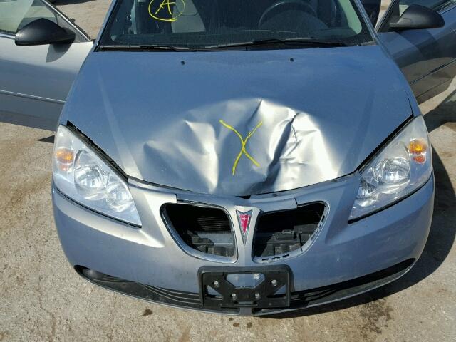 1G2ZH58N574168155 - 2007 PONTIAC G6 GT BLUE photo 7