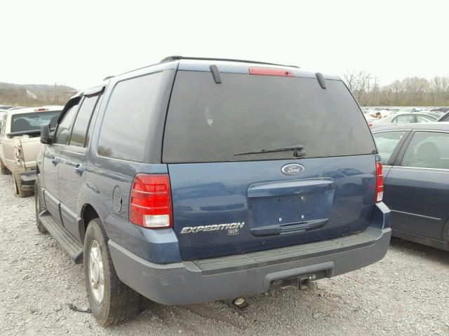 1FMPU16L73LC08823 - 2003 FORD EXPEDITION BLUE photo 3