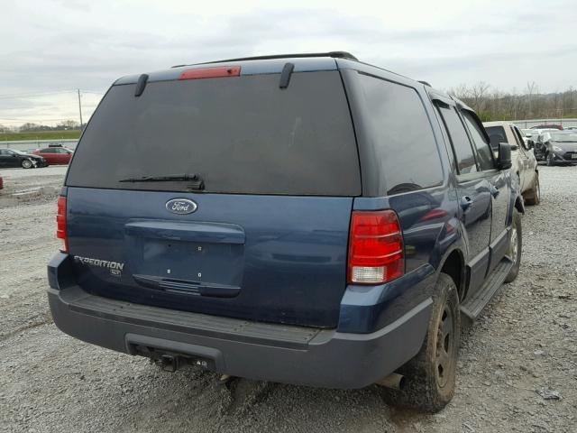 1FMPU16L73LC08823 - 2003 FORD EXPEDITION BLUE photo 4