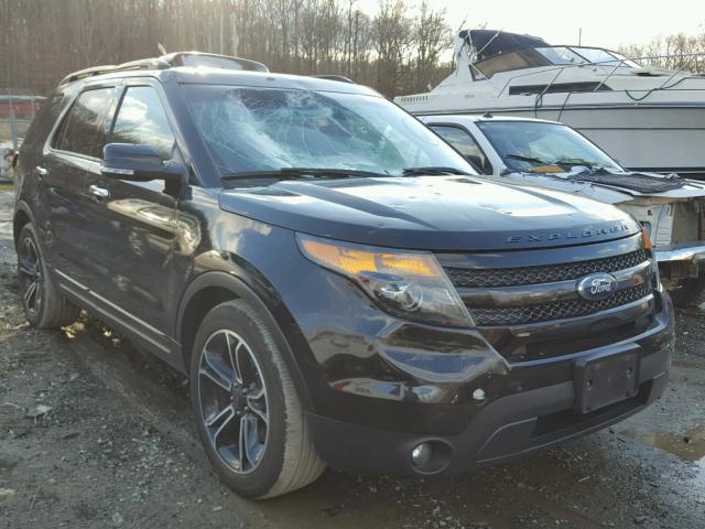 1FM5K8GT1DGA68864 - 2013 FORD EXPLORER S BLACK photo 1