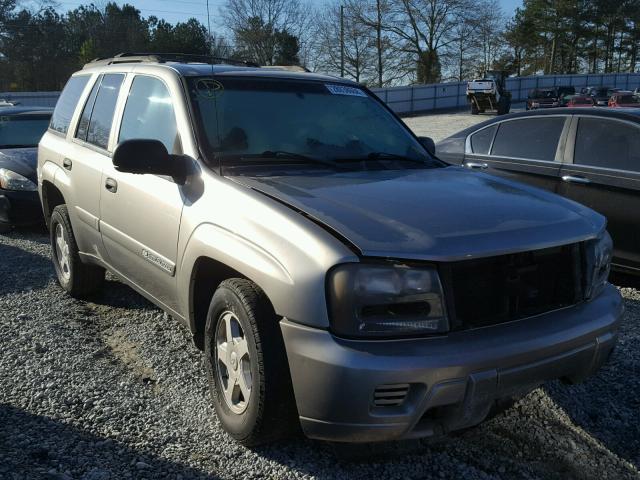 1GNDS13S722298334 - 2002 CHEVROLET TRAILBLAZE SILVER photo 1