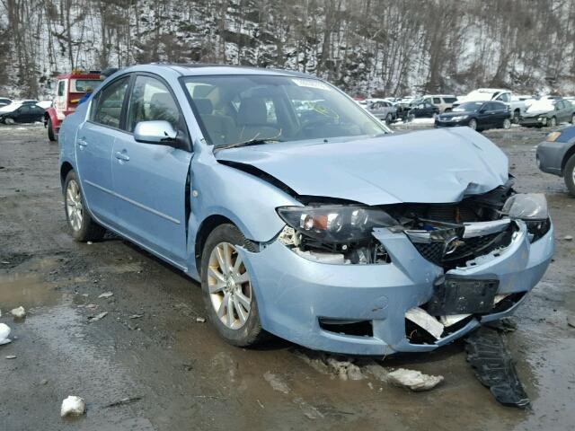 JM1BK32GX81788130 - 2008 MAZDA 3 I BLUE photo 1