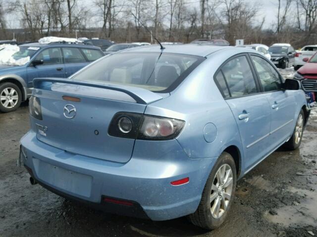 JM1BK32GX81788130 - 2008 MAZDA 3 I BLUE photo 4