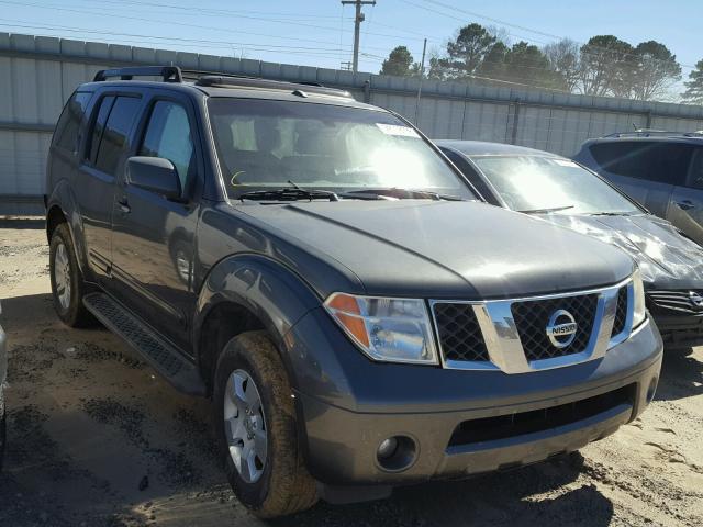 5N1AR18U67C600243 - 2007 NISSAN PATHFINDER GREEN photo 1