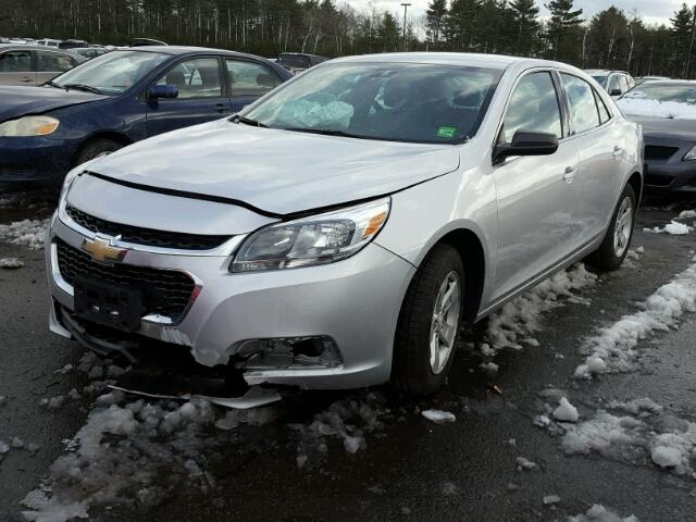1G11B5SL7FU150166 - 2015 CHEVROLET MALIBU LS ვერცხლისფერი ფოტო 2