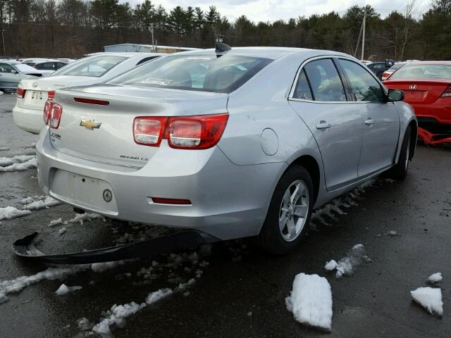 1G11B5SL7FU150166 - 2015 CHEVROLET MALIBU LS ვერცხლისფერი ფოტო 4