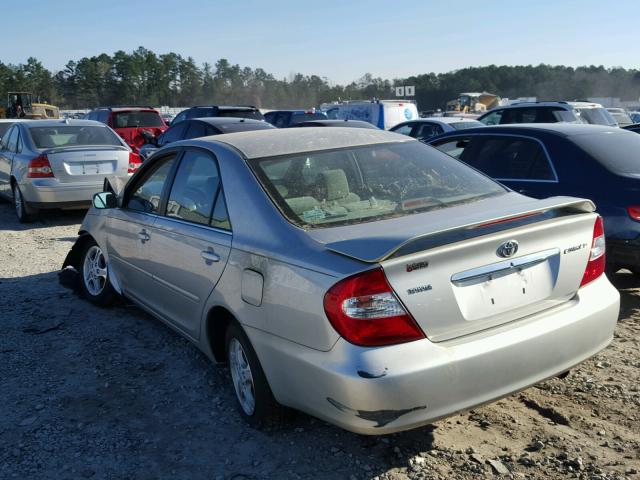 4T1BE32K74U361097 - 2004 TOYOTA CAMRY LE SILVER photo 3