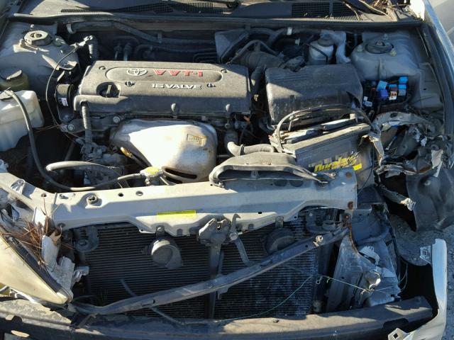 4T1BE32K74U361097 - 2004 TOYOTA CAMRY LE SILVER photo 7