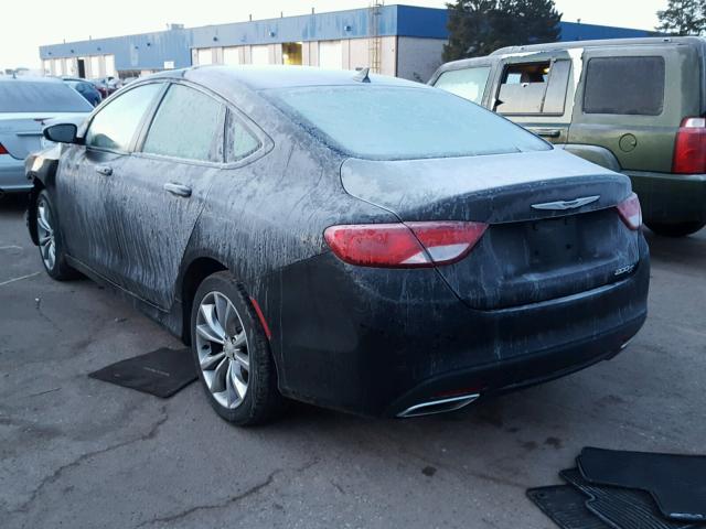 1C3CCCBG9FN735575 - 2015 CHRYSLER 200 S 黑色 照片 3