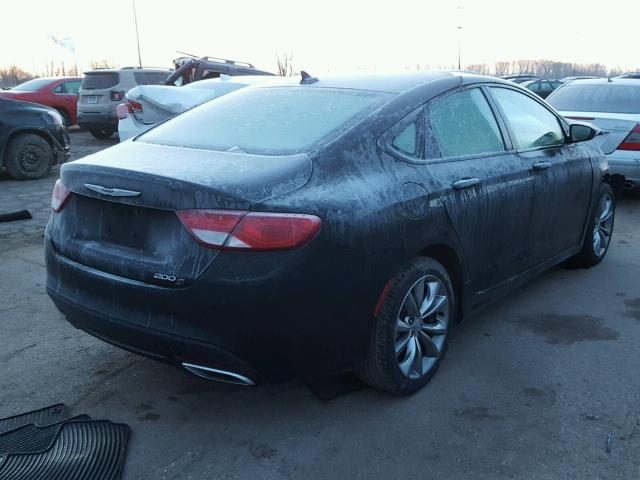 1C3CCCBG9FN735575 - 2015 CHRYSLER 200 S 黑色 照片 4