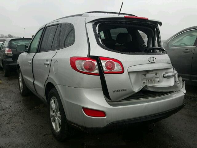 5XYZKDAG8BG045933 - 2011 HYUNDAI SANTA FE L SILVER photo 3