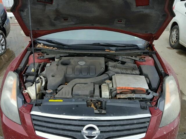 1N4CL21EX7C159410 - 2007 NISSAN ALTIMA HYB RED photo 7