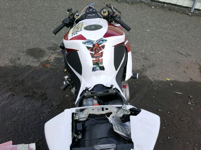 JH2SC57455M100852 - 2005 HONDA CBR1000 RR RED photo 5