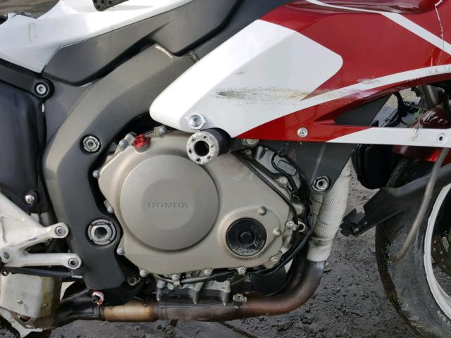 JH2SC57455M100852 - 2005 HONDA CBR1000 RR RED photo 7