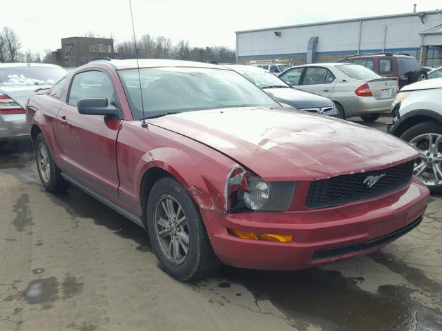 1ZVFT80N465118217 - 2006 FORD MUSTANG RED photo 1