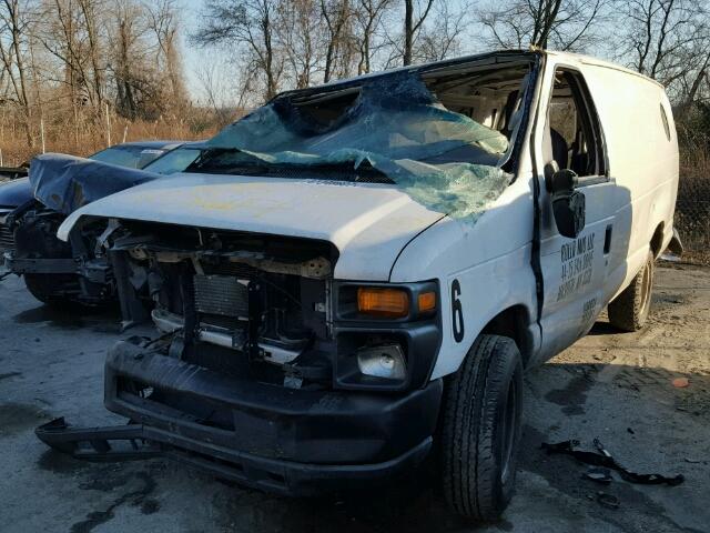 1FTNS1EW3BDB37867 - 2011 FORD ECONOLINE WHITE photo 2