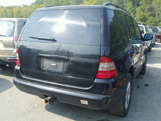 4JGAB72E4XA076210 - 1999 MERCEDES-BENZ ML 430 黑色 照片 4