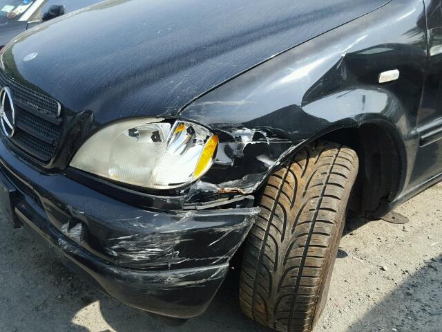 4JGAB72E4XA076210 - 1999 MERCEDES-BENZ ML 430 黑色 照片 9