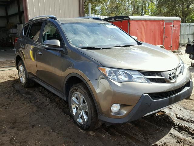 2T3WFREV5DW016231 - 2013 TOYOTA RAV4 XLE BROWN photo 1