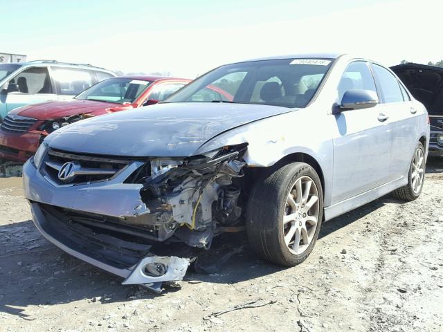 JH4CL95836C017081 - 2006 ACURA TSX BLUE photo 2