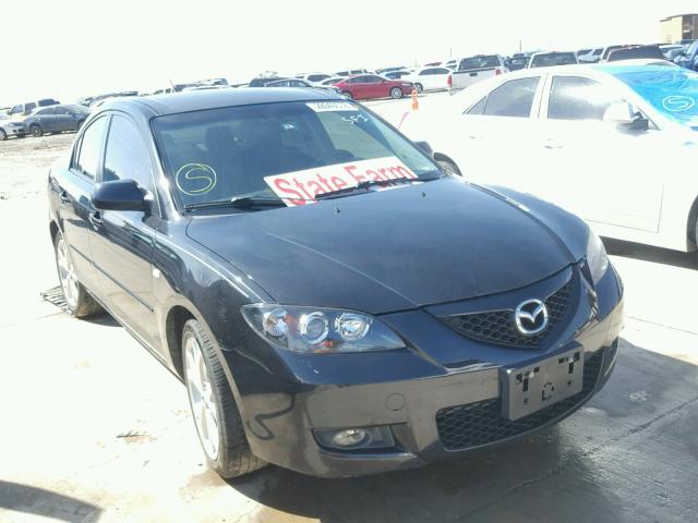 JM1BK32F781112872 - 2008 MAZDA 3 I BLACK photo 1