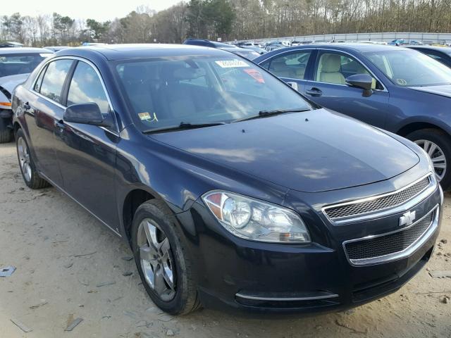 1G1ZH57B59F135031 - 2009 CHEVROLET MALIBU 1LT BLACK photo 1