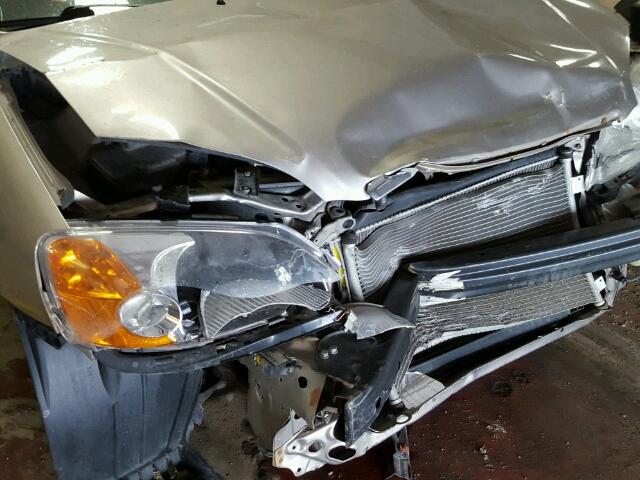 2HGES26741H608165 - 2001 HONDA CIVIC EX თაფლისფერი ფოტო 9