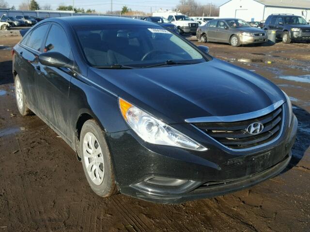 5NPEB4AC0CH444003 - 2012 HYUNDAI SONATA GLS BLACK photo 1