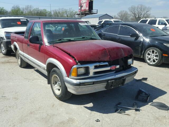 1GCCS19Z7S8215202 - 1995 CHEVROLET S TRUCK S1 RED photo 1