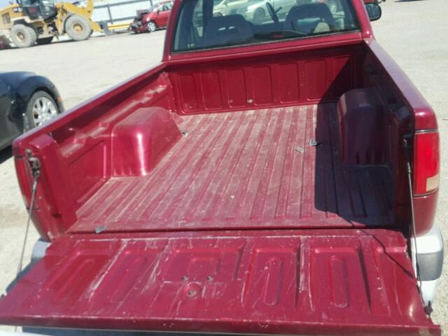 1GCCS19Z7S8215202 - 1995 CHEVROLET S TRUCK S1 RED photo 6