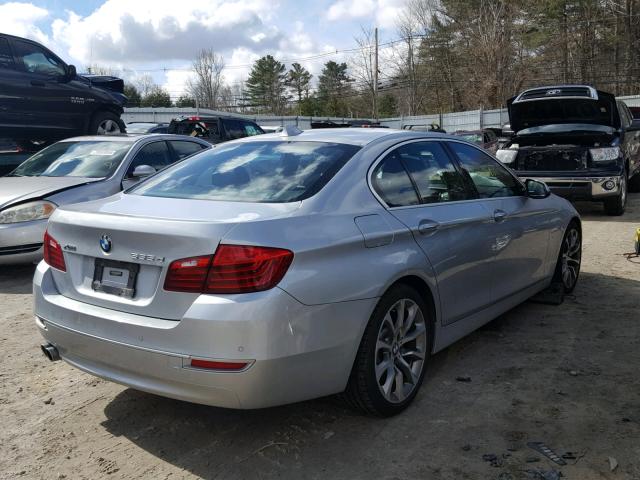 WBAFV3C55ED685548 - 2014 BMW 535 D SILVER photo 4