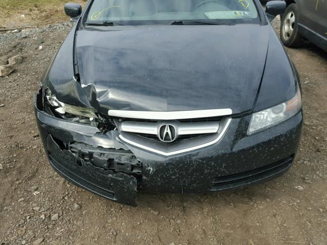 19UUA66276A064387 - 2006 ACURA 3.2TL BLACK photo 7