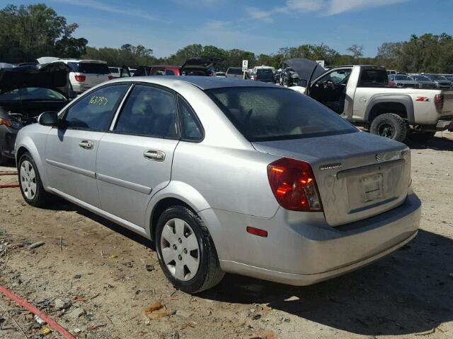 KL5JD56Z77K546259 - 2007 SUZUKI FORENZA BA SILVER photo 3