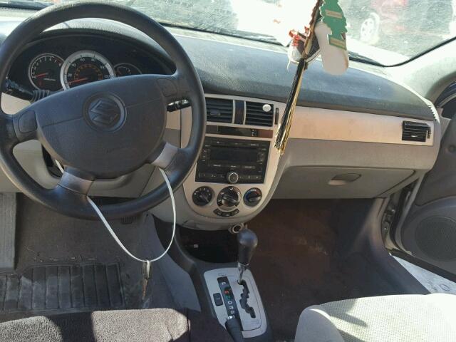 KL5JD56Z77K546259 - 2007 SUZUKI FORENZA BA SILVER photo 9