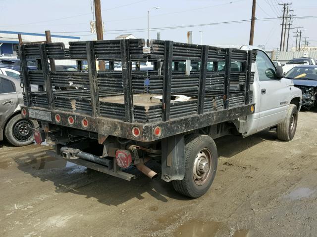 3B6KC26Z51M555286 - 2001 DODGE RAM 2500 SILVER photo 4