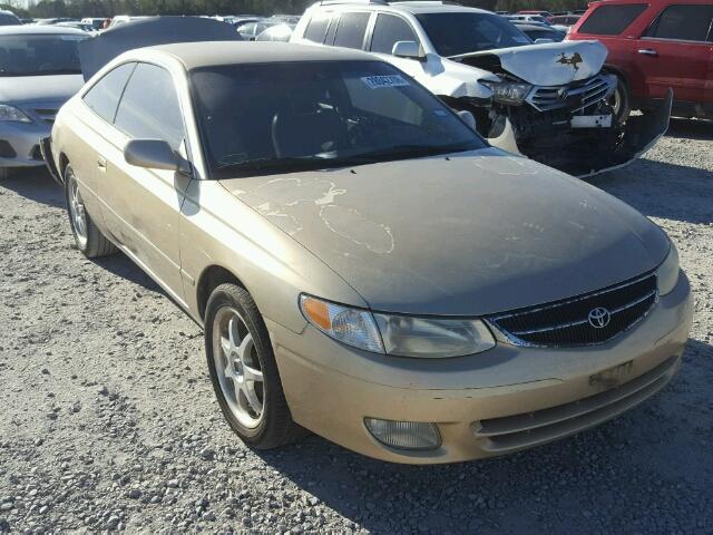 2T1CG22P71C516572 - 2001 TOYOTA CAMRY SOLA GOLD photo 1