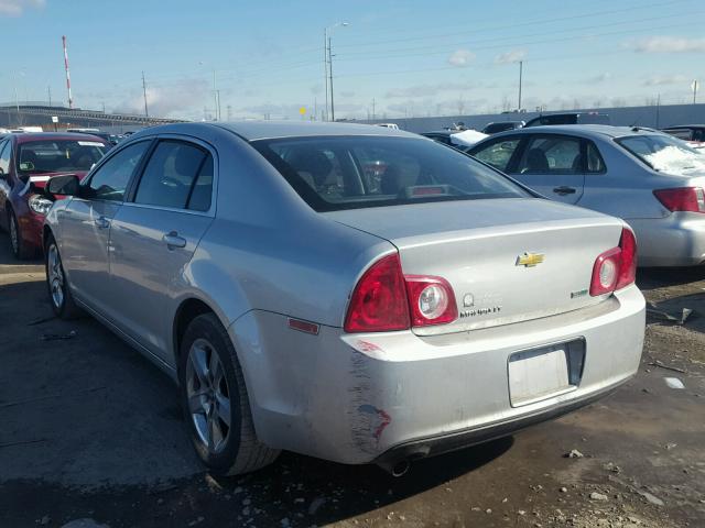 1G1ZC5E00AF252360 - 2010 CHEVROLET MALIBU 1LT SILVER photo 3