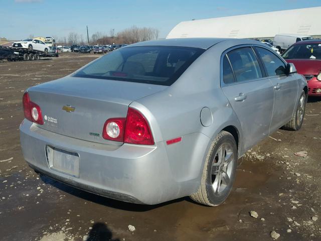 1G1ZC5E00AF252360 - 2010 CHEVROLET MALIBU 1LT SILVER photo 4