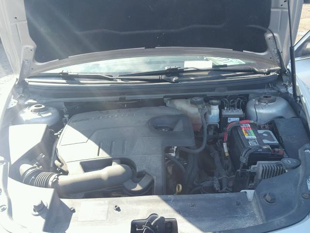 1G1ZC5E00AF252360 - 2010 CHEVROLET MALIBU 1LT SILVER photo 7