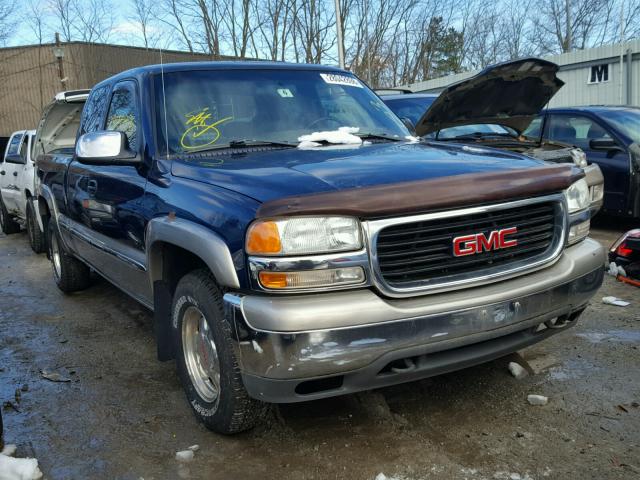 1GTEK19T6YE244835 - 2000 GMC NEW SIERRA BLUE photo 1