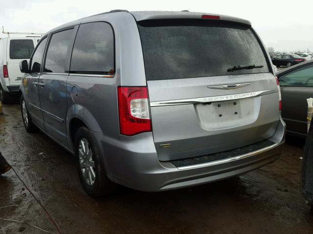 2C4RC1BG6ER363544 - 2014 CHRYSLER TOWN & COU SILVER photo 3