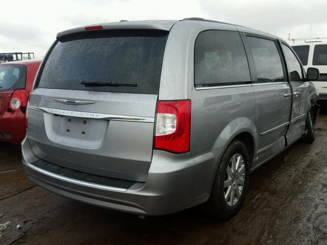 2C4RC1BG6ER363544 - 2014 CHRYSLER TOWN & COU SILVER photo 4