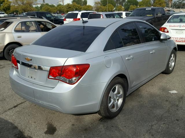 1G1PF5SCXC7352752 - 2012 CHEVROLET CRUZE LT SILVER photo 4