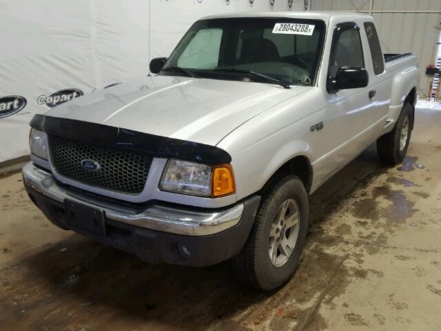 1FTZR45E82PA12108 - 2002 FORD RANGER SUP GRAY photo 2