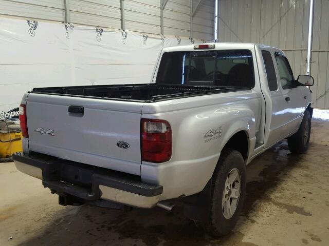 1FTZR45E82PA12108 - 2002 FORD RANGER SUP GRAY photo 4