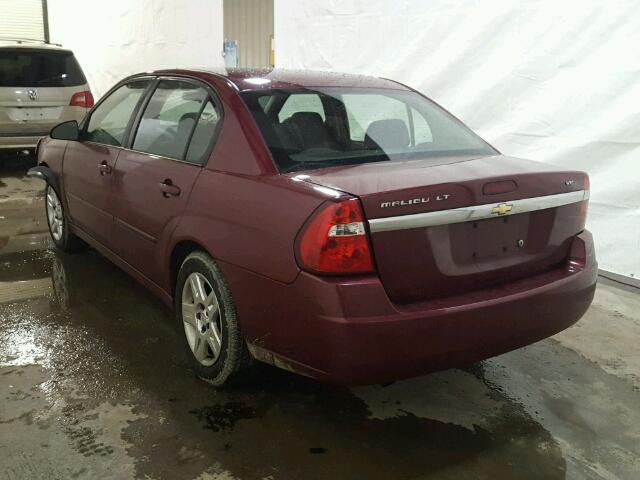 1G1ZT58N47F205882 - 2007 CHEVROLET MALIBU LT RED photo 3